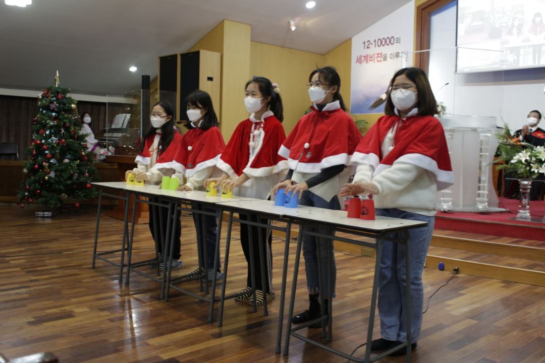 주일학교 성탄발표회 사진 2