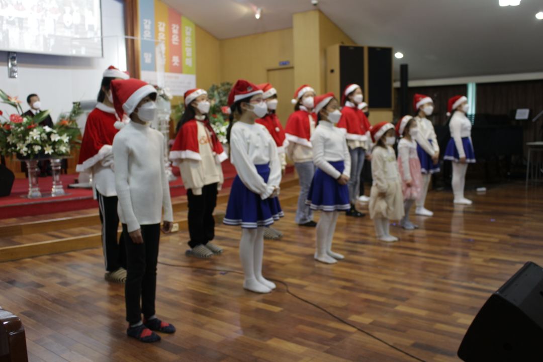 주일학교 성탄발표회 사진 5